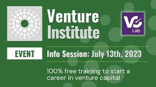 Venture Institute AMA  - June 8th, 2023