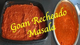 How to make Goan Recheado Masala | Homemade Goan Recheado Masala Paste | Eva Braganca's Goan Recipes