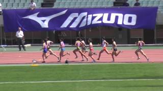 2015日本ｲﾝｶﾚ女子800m予選2組 平野綾子2.08.61 Ryoko HIRANO1st 北村夢 岡部唯香