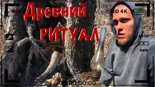 Древний ритуал черной магии | Ужас на заброшке. Ancient ritual of black magic | Horror on the loose.