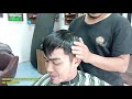 tutorial potong rambut rapi maksimal tidak tipis model klasik 90 % overcomb untuk barber pemula