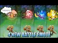 4 NEW BATTLE EMOTE | INDEPENDENT DAY MALAYSIA | EMOTE TRANSFORMERS | Mobile Legends