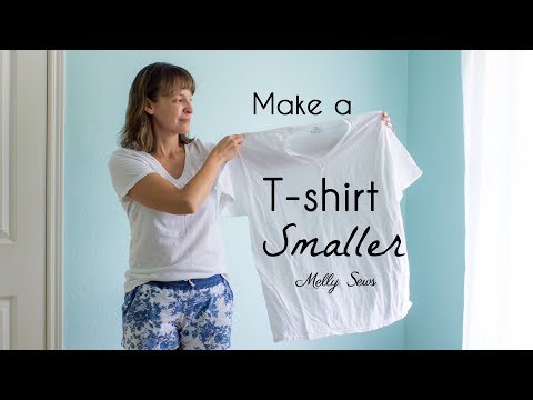 How to Make a T-shirt Smaller How to Make a T-shirt Smaller