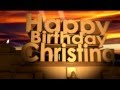 Happy Birthday Christina