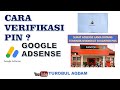 CARA VERIFIKASI PIN GOOGLE ADSENSE TERBARU 2021