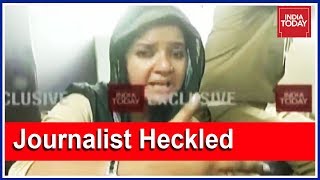 Exclusive| India Today Reporter Heckled, Beaten Inside Bus By Sabarimala Protesters | 5ive Live