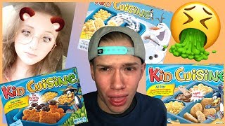 Kid Cuisine TASTE TEST W/ Caydi