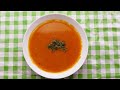 SOPA DE TOMATE CASERA | hacer una buena sopa casera, es más fácil de lo que parece