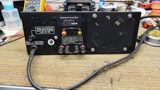 Marantz 510M Part 4 - Rear Panel and First Amp Module Test