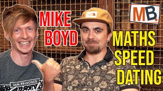 Maths Speed Dating with @MikeBoyd