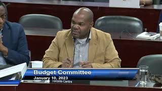 Budget Committee - January 10, 2023