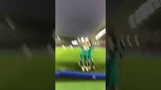Brighton v Spurs 2-1 Lamela’s goal celebration