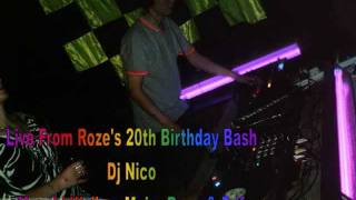 Nico - Jd Walker Major Ranx D.K / Roze's 20th Birthday Bash 24.9.10 Part 1 / Uprising Dizstruxshon