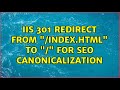 IIS 301 Redirect from 