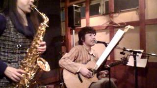 真夜中の散歩、逢いたい気持ち2012.1.14武蔵新城ＣａｆｅＨａｔ