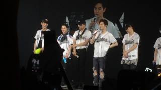 170402 EXOrdium in Singapore - Kai D.O Kyungsoo Ending Ment