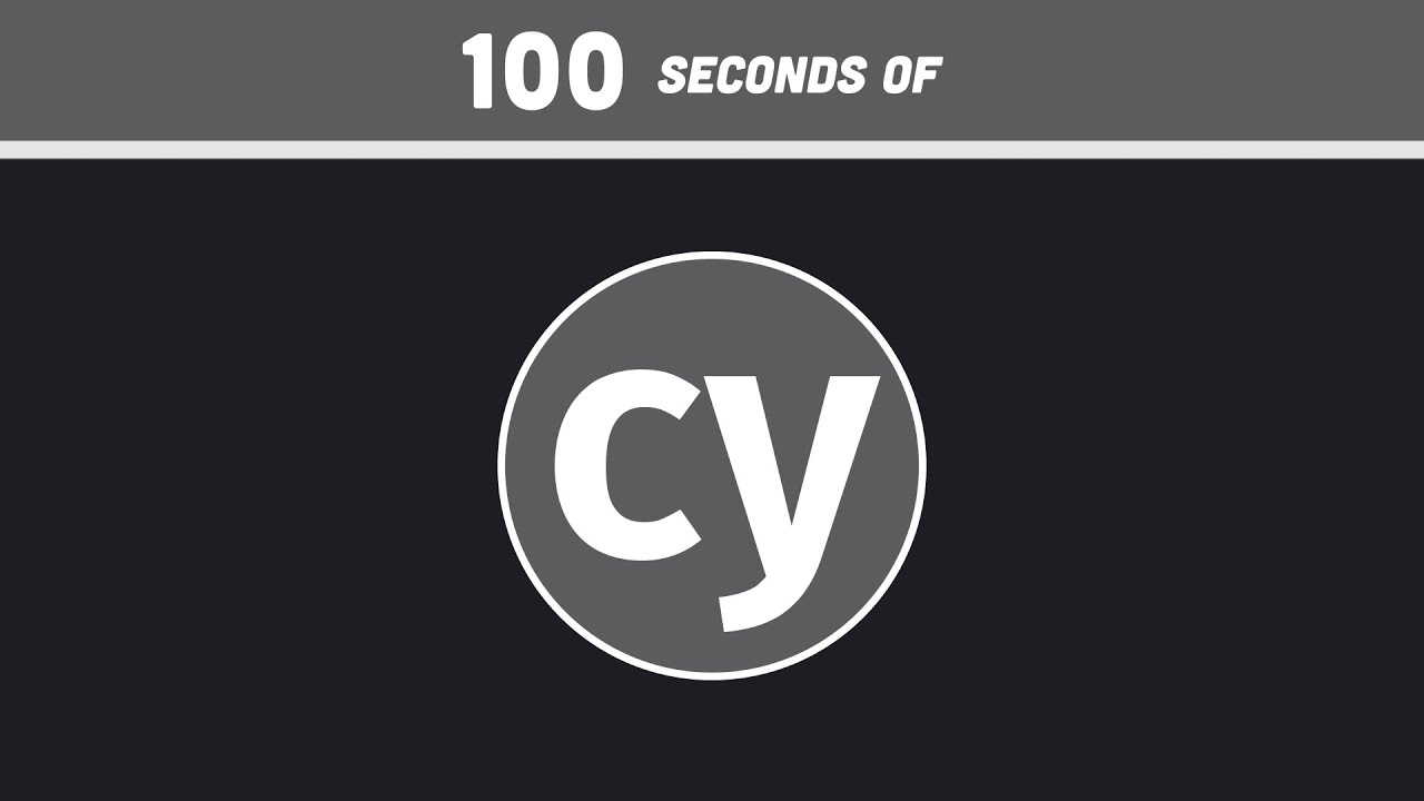 Cypress In 100 Seconds Quadexcel Cypress In 100 Seconds Quadexcel