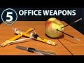 5 Awesome Office Weapons!!! (DIY, Hacks, How to) 5 Awesome Office Weapons!!! (DIY, Hacks, How to)