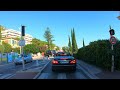 4k 🇲🇫 nice to monaco 🇲🇨. driving tour in the french riviera