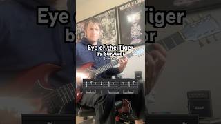 Eye of the Tiger by Survivor (with tabs) #guitar #guitartabs #guitarlesson