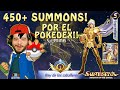 MAS DE 450 SUMMONS POR SAGA MALVADO!! TODO POR EL POKEDEX!! Saint Seiya Awakening