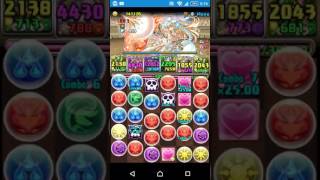 【パズドラ】ムラコフォロワー250万人記念イベントチャレンジダンジョン（第43回チャレンジダンジョン）Lv.10  転生ラーソロ