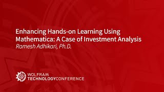 Enhancing Hands-on Learning Using Mathematica: A Case of Investment Analysis