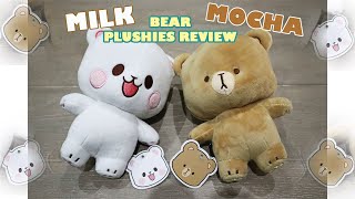 MILK AND MOCHA BEAR PLUSHIES REVIEW!