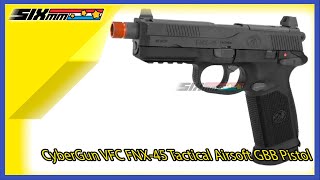 [CyberGun] VFC FNX-45 Tactical Airsoft GBB Pistol[BLK]