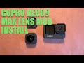 GoPro HERO9 Max Lens Mod Installation Fix