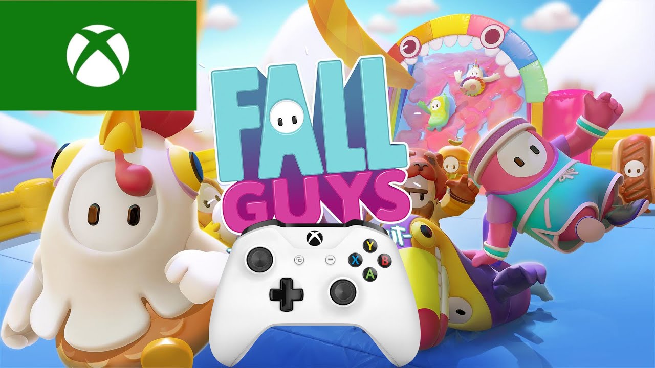 FALL GUYS XBOX GAMEPLAY!!! - YouTube