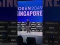 ethereum founder billionaire vitalik buterin singing a song at token 2049 singapore. token2049