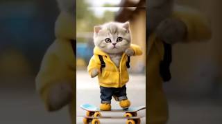 cute cat dance ||💕🥀🥀new whatsapp status||cute cat🥀||trending#trend#shorts#new status#cat #shorts