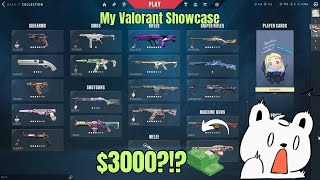 FULL VALORANT INVENTORY SHOWCASE 2024 ($3000?!) ♡