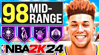 98 MID RANGE BUILDS ARE DOMINATING NBA 2K24!