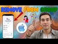 How To Delete Someone From A Group Chat On iPhone - Full Tutorial