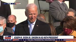 Watch Joe Biden take the oath of office, gets sworn in as 46th President I NewsNOW from FOX