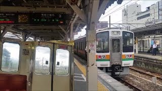 東海道線211系三島行（沼津→三島）車窓【沼津始発・1駅だけの運用】