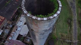 Usine St Madeleine Sugar Factory Triniadad And Tobago Aerial Dji Phantom 3