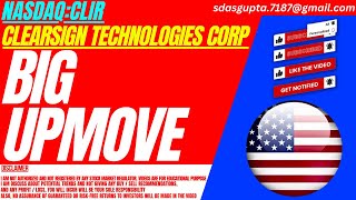 BIG UPMOVE : CLIR STOCK ANALYSIS | CLEARSIGN TECHNOLOGIES CORP STOCK