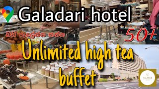 Galadari Hotel High Tea🤩❤️ | Unlimited buffet | #DiariesofLife #galadarihotel  #galadarihightea