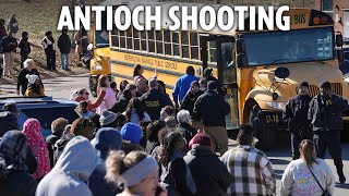 LIVE: Antioch High School shooting scene as teen killed by gunman in cafeteria