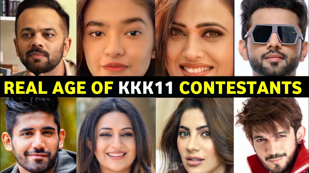 Khatron Ke Khiladi 11 Contestants Real Age | Age Of Khatron Ke Khiladi ...