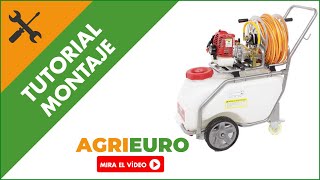 Montaje y funcionamiento Carretilla fumigadora de gasolina GeoTech SP 520 2S