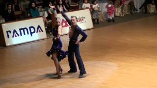 Dmytro Rosenko \u0026 Natalia Granko - IDSF Latino TGP 2010 - Paso Doble - Solo dance