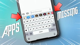 How To Fix Apps icon Not Showing on iPhone Keyboard | Get back Your Missing Apps