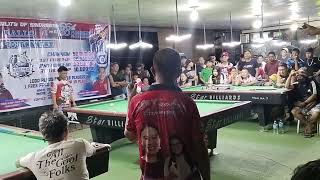 ONDOY SINDANGAN VS EMERALD JOSE DALMAN FIGHT FOR CHAMPION 10 BALLS  PART 1