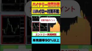 【※ハイローが完全に規制できない！】単発勝率90上でリスクを抑えすぎた『逆張りの極』手法を大公開します！【バイナリーオプション】【ショート】