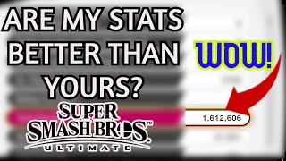 ARE MY STATS BETTER THAN YOURS? Smash Ultimate