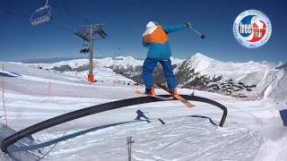 Stage Freestyle ESF la plagne Février 03 2015